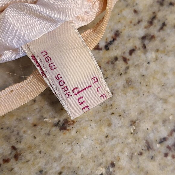 Alfred Dunhill Vintage Glove Storage Holder Case Pink Clear Rhinestones - Picture 8 of 12